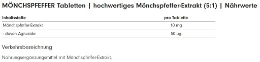 ProFuel Mönchspfeffer 365 Tabletten - SHOPOUTLET24. Der Protein und Supplement Dealer