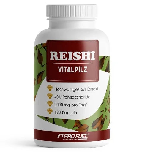 ProFuel REISHI Vitalpilz 180 Kapseln - SHOPOUTLET24. Der Protein und Supplement Dealer