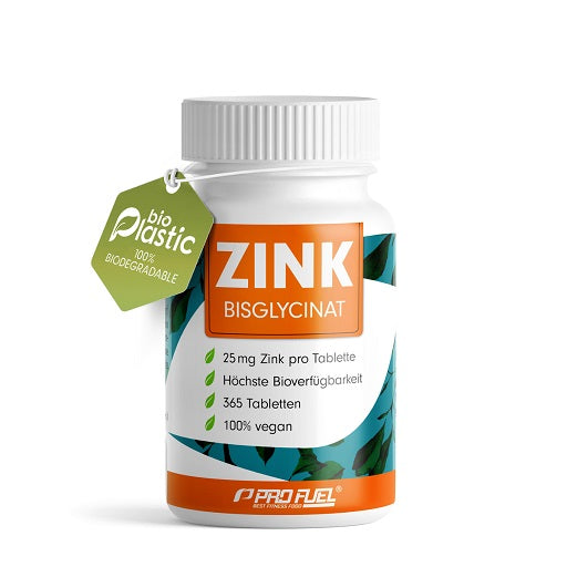 ProFuel Zink Bisclycinat hochdosiert 365 Tabletten - SHOPOUTLET24. Der Protein und Supplement Dealer