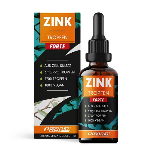 ProFuel Zink Tropfen 100ml (2700 Tropfen) - SHOPOUTLET24. Der Protein und Supplement Dealer