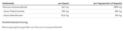 ProFuel Lion's Mane Vitalpilz 180 Kapseln - SHOPOUTLET24. Der Protein und Supplement Dealer