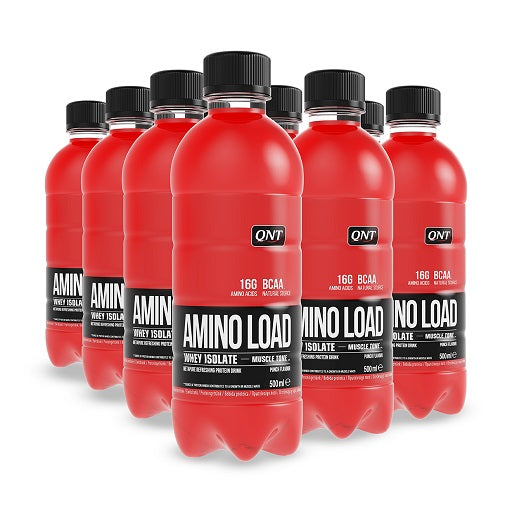 QNT Amino Load Punch Flavour 12 x 500ml - SHOPOUTLET24. Der Protein und Supplement Dealer