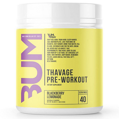 RAW Nutrition CBUM Thavage Pre-Workout 520g Peach Bum - SHOPOUTLET24. Der Protein und Supplement Dealer