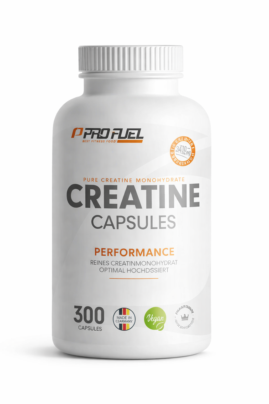 ProFuel Creatine Monohydrate - 300 Kapseln - SHOPOUTLET24. Der Protein und Supplement Dealer