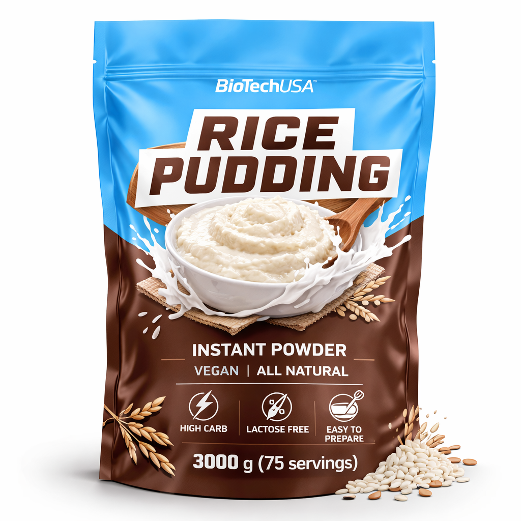 BioTech Rice Pudding 3000g - SHOPOUTLET24. Der Protein und Supplement Dealer