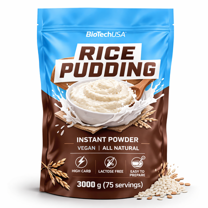 BioTech Rice Pudding 3000g - SHOPOUTLET24. Der Protein und Supplement Dealer