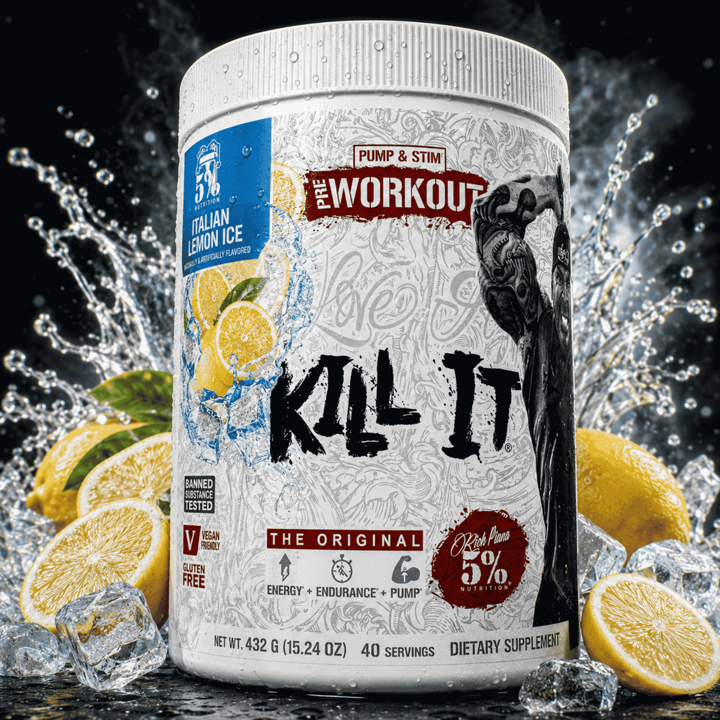 Rich Piana 5% Nutrition Kill It 400g