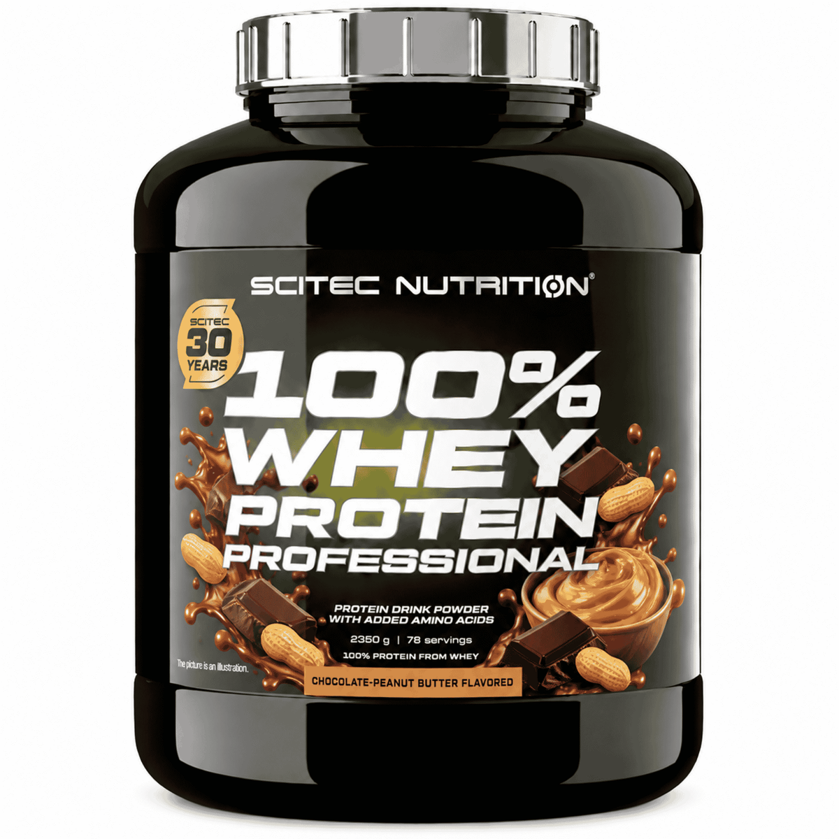 Scitec 100% Whey Professional 2350g - SHOPOUTLET24. Der Protein und Supplement Dealer