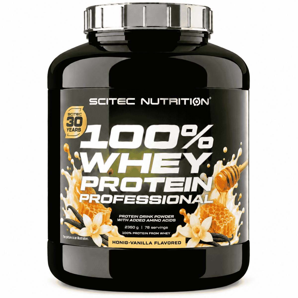 Scitec 100% Whey Professional 2350g - SHOPOUTLET24. Der Protein und Supplement Dealer