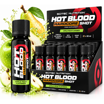 Scitec Hot Blood Hardcore 20 x 60ml