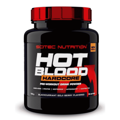 Scitec Hot Blood Hardcore 700g - SHOPOUTLET24. Der Protein und Supplement Dealer