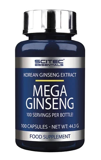 Scitec Mega Ginseng 100 Kapsel - SHOPOUTLET24. Der Protein und Supplement Dealer