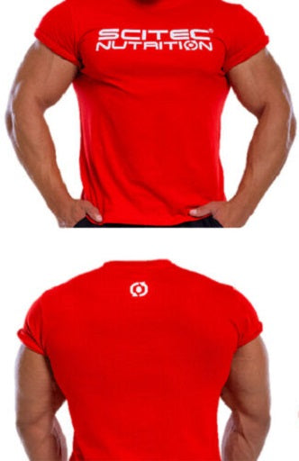 Scitec T-Shirt rot - SHOPOUTLET24. Der Protein und Supplement Dealer