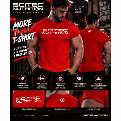 Scitec T-Shirt rot