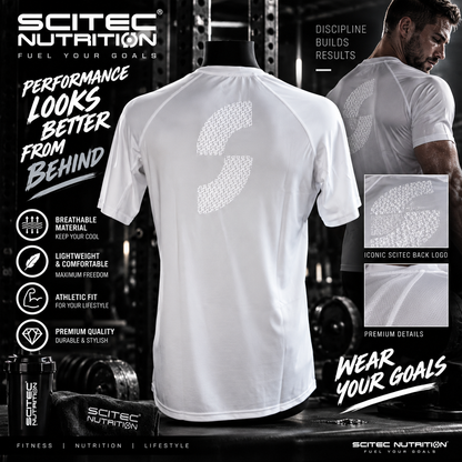 Scitec T-Shirt Venice weiß