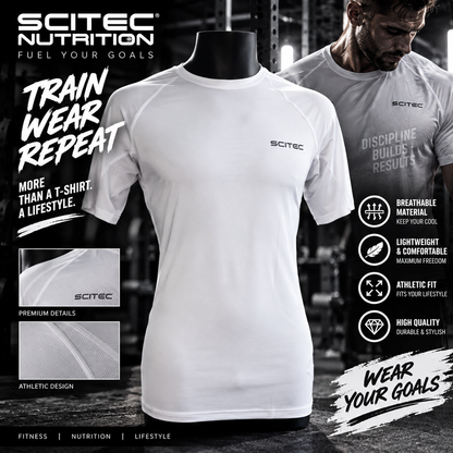 Scitec T-Shirt Venice weiß