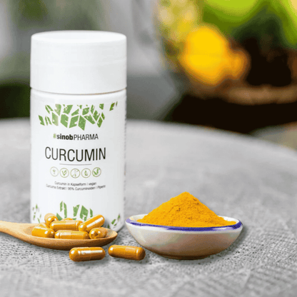 Sinob Curcumin 95% 60 Kapseln - SHOPOUTLET24. Der Protein und Supplement Dealer