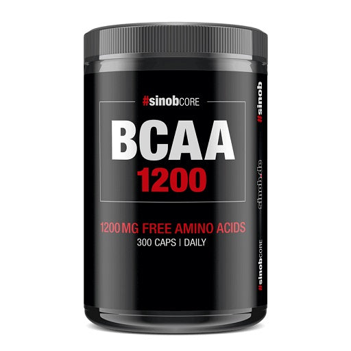 Sinob Core BCAA 1200mg 300 Kapseln - SHOPOUTLET24. Der Protein und Supplement Dealer