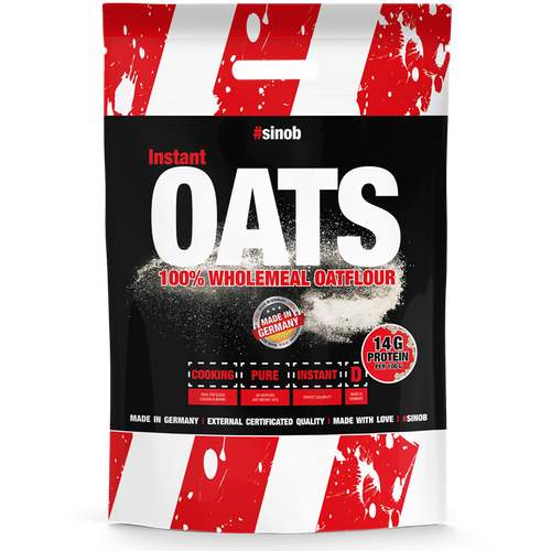 Sinob Instant Oats 4000g - SHOPOUTLET24. Der Protein und Supplement Dealer