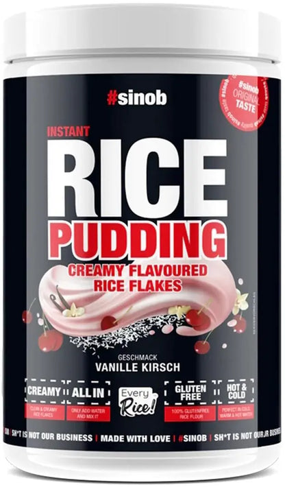 Sinob Tasty Rice Pudding 1000g - SHOPOUTLET24. Der Protein und Supplement Dealer
