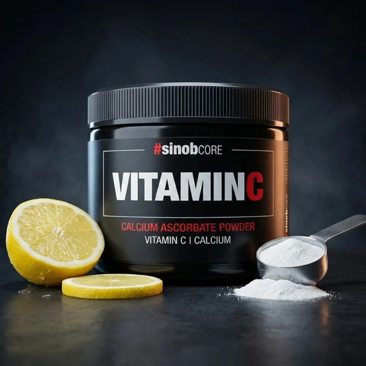 Sinob Vitamin C Calcium Ascorbate Powder 250g - SHOPOUTLET24. Der Protein und Supplement Dealer