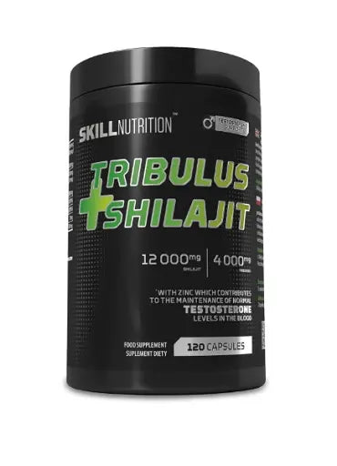 Skill Nutrition Tribulus  Shilajit 120 Vegane Kapseln