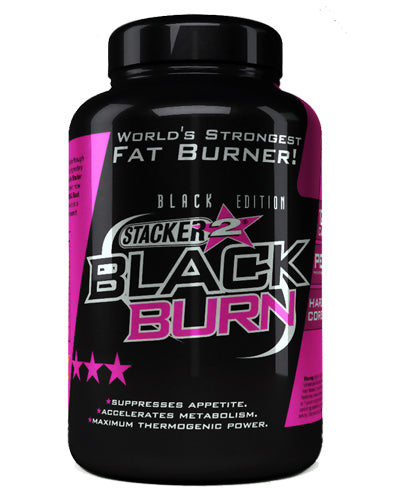Stacker2 Black Burn Fatburner - 120 Kapsel - SHOPOUTLET24. Der Protein und Supplement Dealer