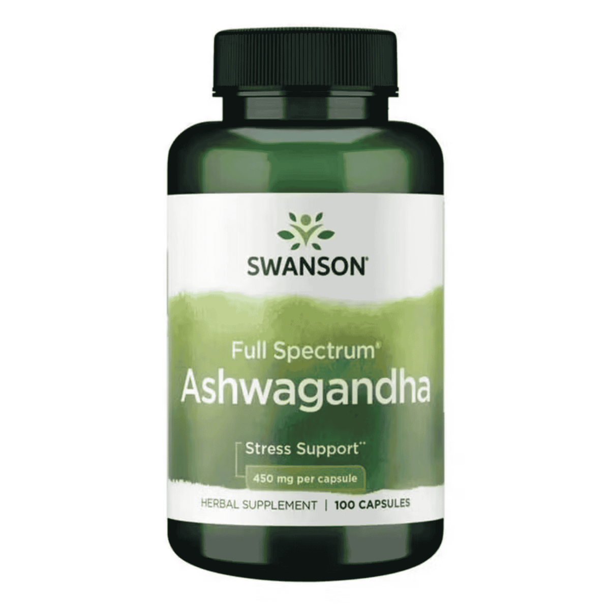 Swanson Ashwagandha Full Spectrum 450mg - 100 Kapseln