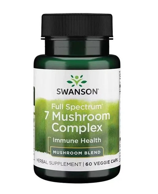 Swanson Full Spectrum 7 Mushroom Complex - 60 Kapseln - SHOPOUTLET24. Der Protein und Supplement Dealer