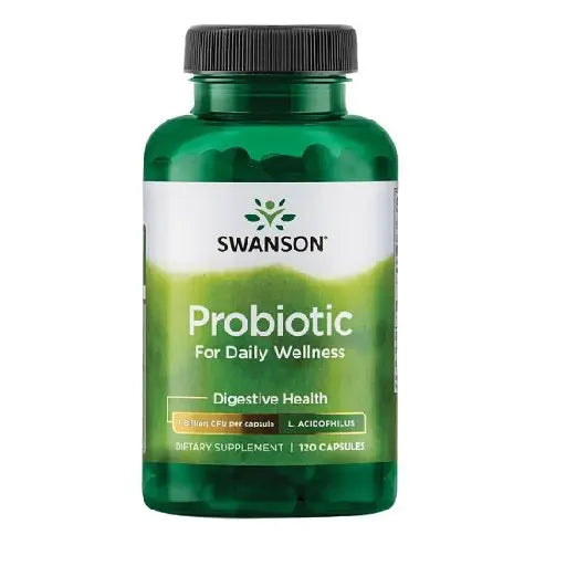 Swanson Probiotic Daily - 120 Kapseln - SHOPOUTLET24. Der Protein und Supplement Dealer