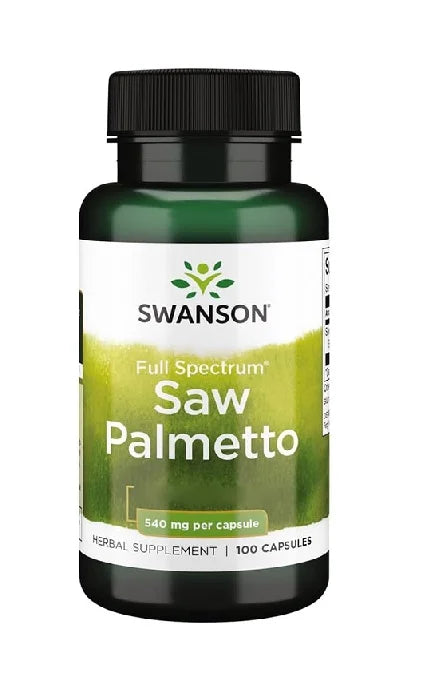 Swanson Saw Palmetto 540mg - 100 Kapseln - SHOPOUTLET24. Der Protein und Supplement Dealer