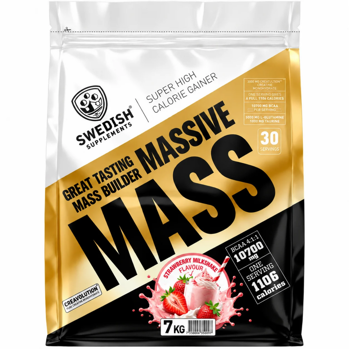 Swedish Supplements Massive Mass 7kg