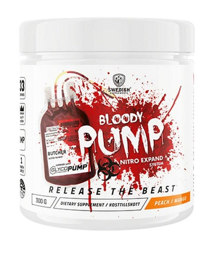 Swedish Supplements Bloody Pump 300g - SHOPOUTLET24. Der Protein und Supplement Dealer