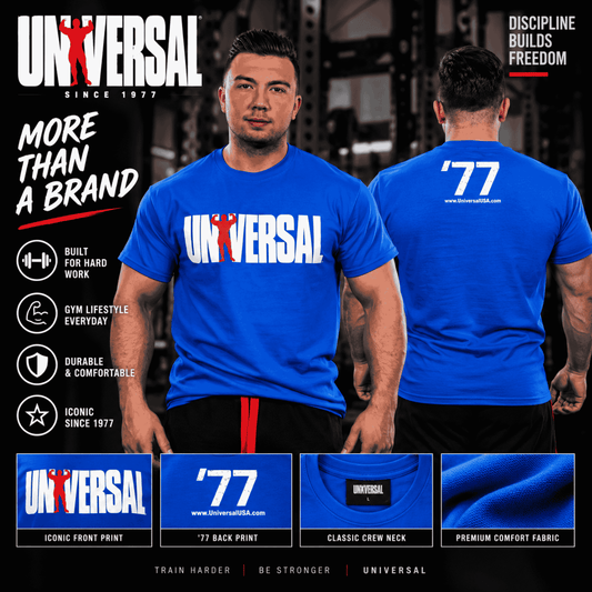 Universal Animal T-Shirt Blue '77