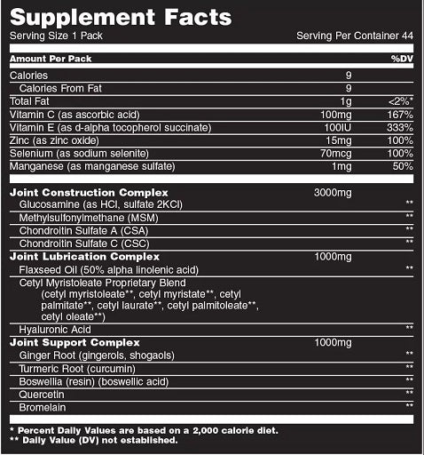 Universal Animal Flex 44 Pack - SHOPOUTLET24. Der Protein und Supplement Dealer