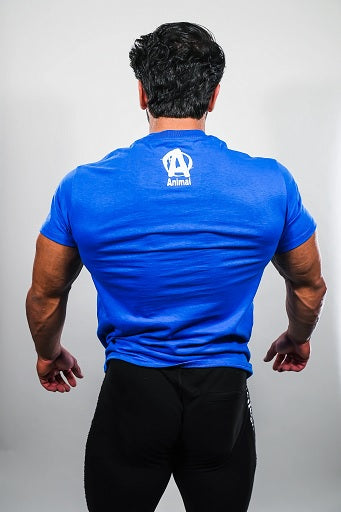 Universal Animal Fury T-Shirt Blue - SHOPOUTLET24. Der Protein und Supplement Dealer