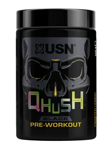 USN QHUSH Black Pre-Workout 220g (20 Serv.) 