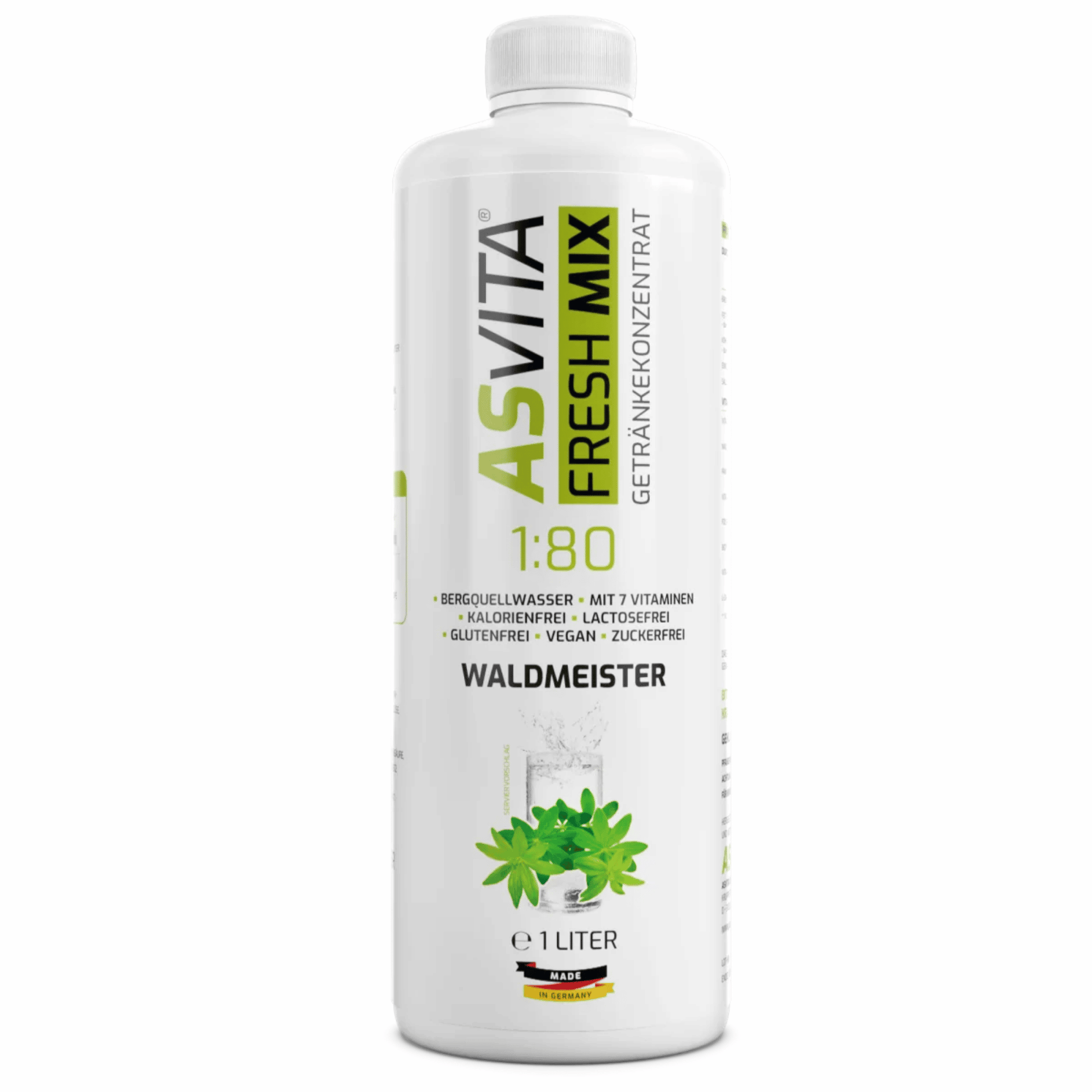ASVita Fresh Mix Mineralgetränk 1/80 - 1L - SHOPOUTLET24. Der Protein und Supplement Dealer