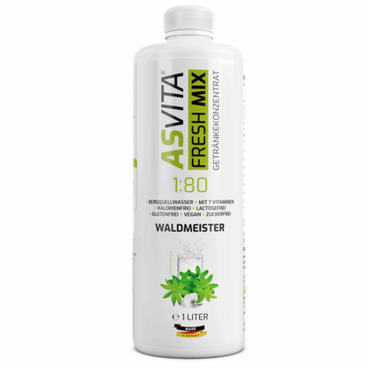 ASVita Fresh Mix Mineralgetränk 1/80 - 1L - SHOPOUTLET24. Der Protein und Supplement Dealer