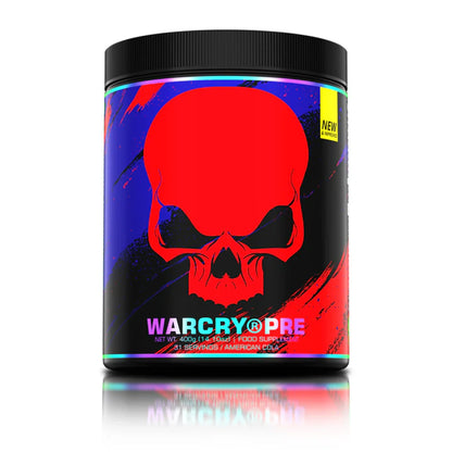 Genius Nutrition Warcry Pre 400g - SHOPOUTLET24. Der Protein und Supplement Dealer