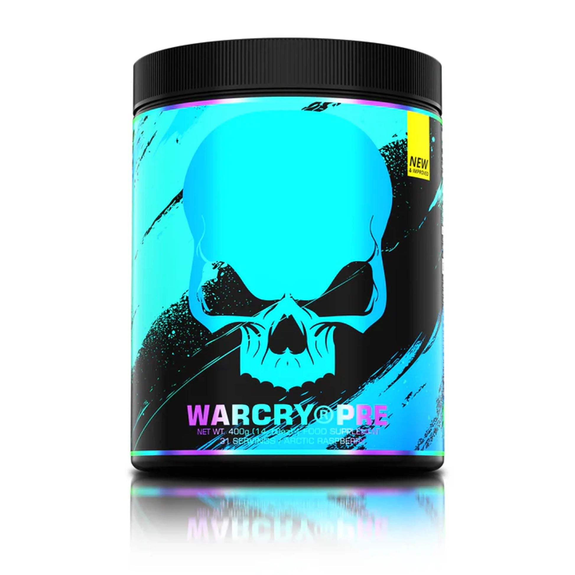 Genius Nutrition Warcry Pre 400g - SHOPOUTLET24. Der Protein und Supplement Dealer