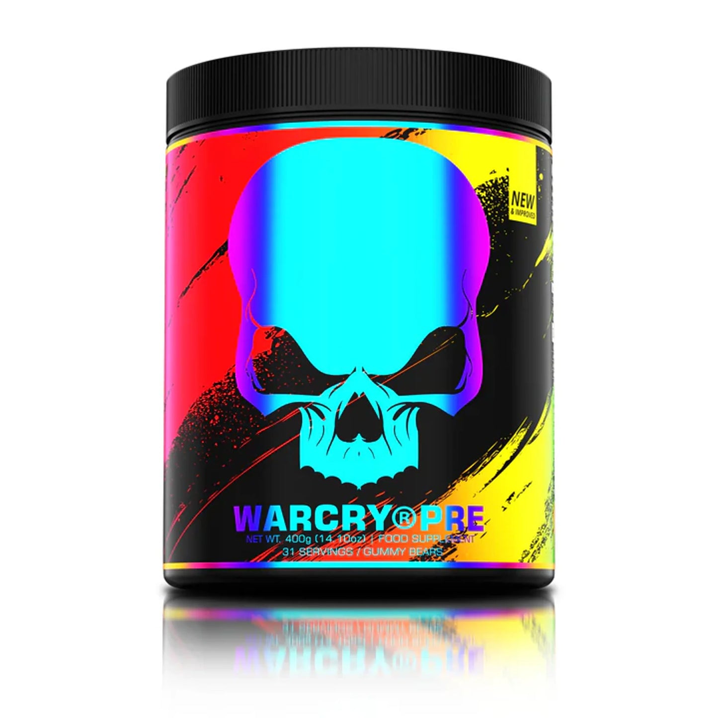 Genius Nutrition Warcry Pre 400g - SHOPOUTLET24. Der Protein und Supplement Dealer