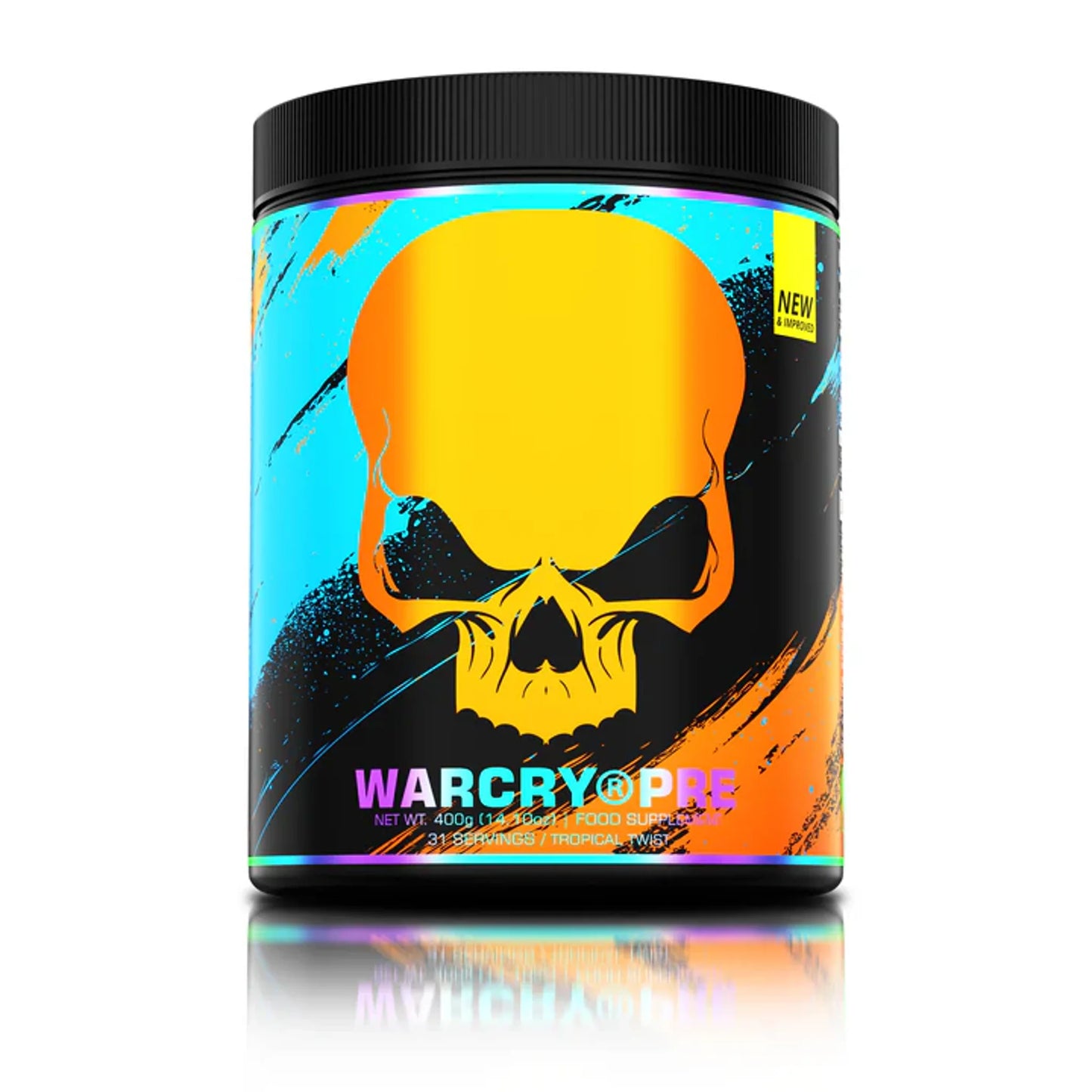 Genius Nutrition Warcry Pre 400g - SHOPOUTLET24. Der Protein und Supplement Dealer