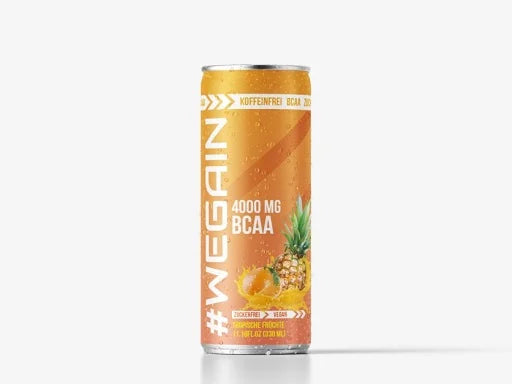WEGAIN BCAA Drink Tropical - 24x330ml - SHOPOUTLET24. Der Protein und Supplement Dealer