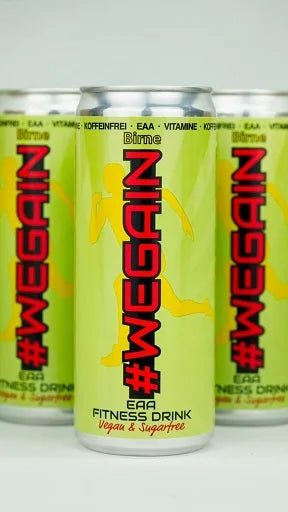 WEGAIN EAA Drink Birne - 24x330ml - SHOPOUTLET24. Der Protein und Supplement Dealer