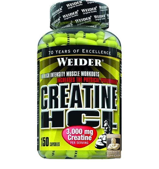 Weider Creatin HCL 150 Kapsel - SHOPOUTLET24. Der Protein und Supplement Dealer