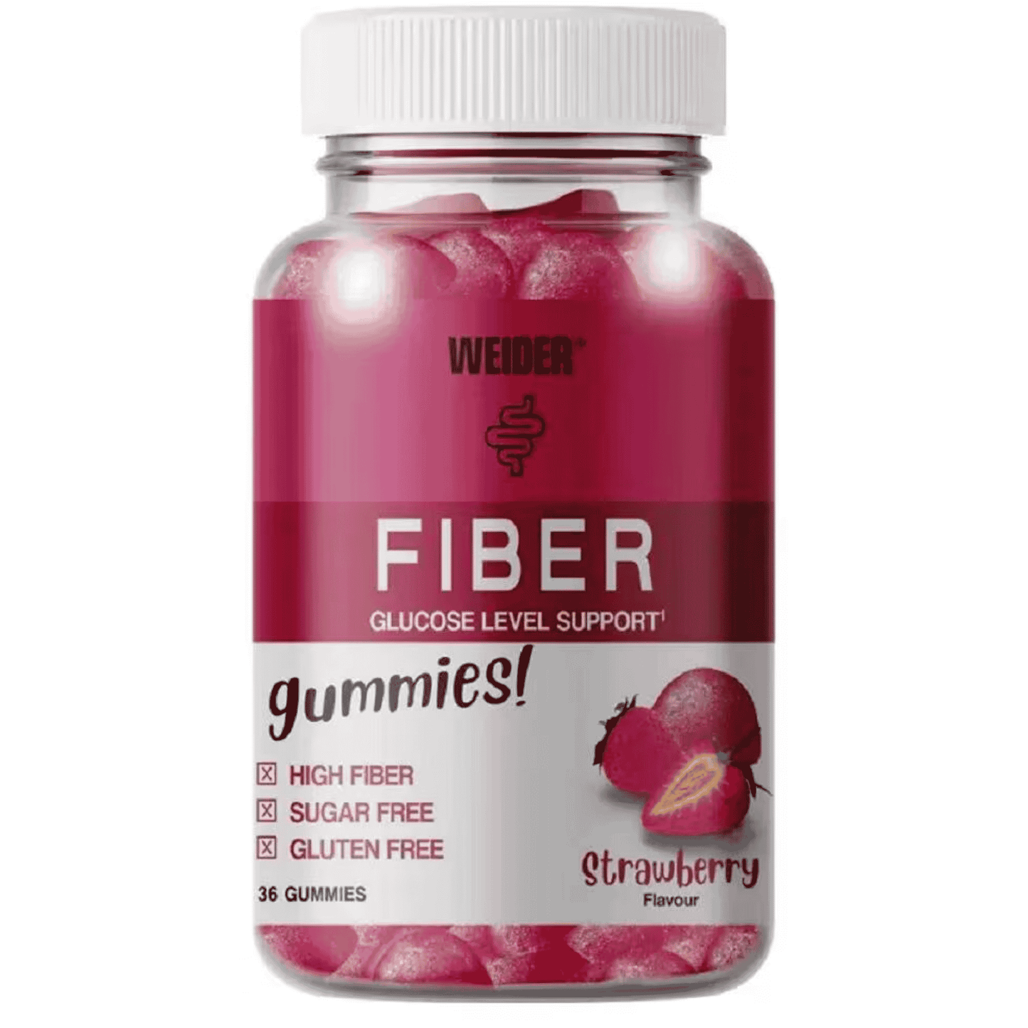 Weider Fiber Gummies 36 Gummies