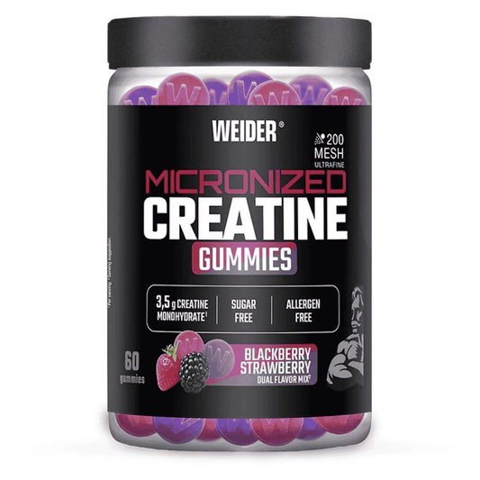Weider Micronized Creatine Gummies Dual Flavor Mix - SHOPOUTLET24. Der Protein und Supplement Dealer