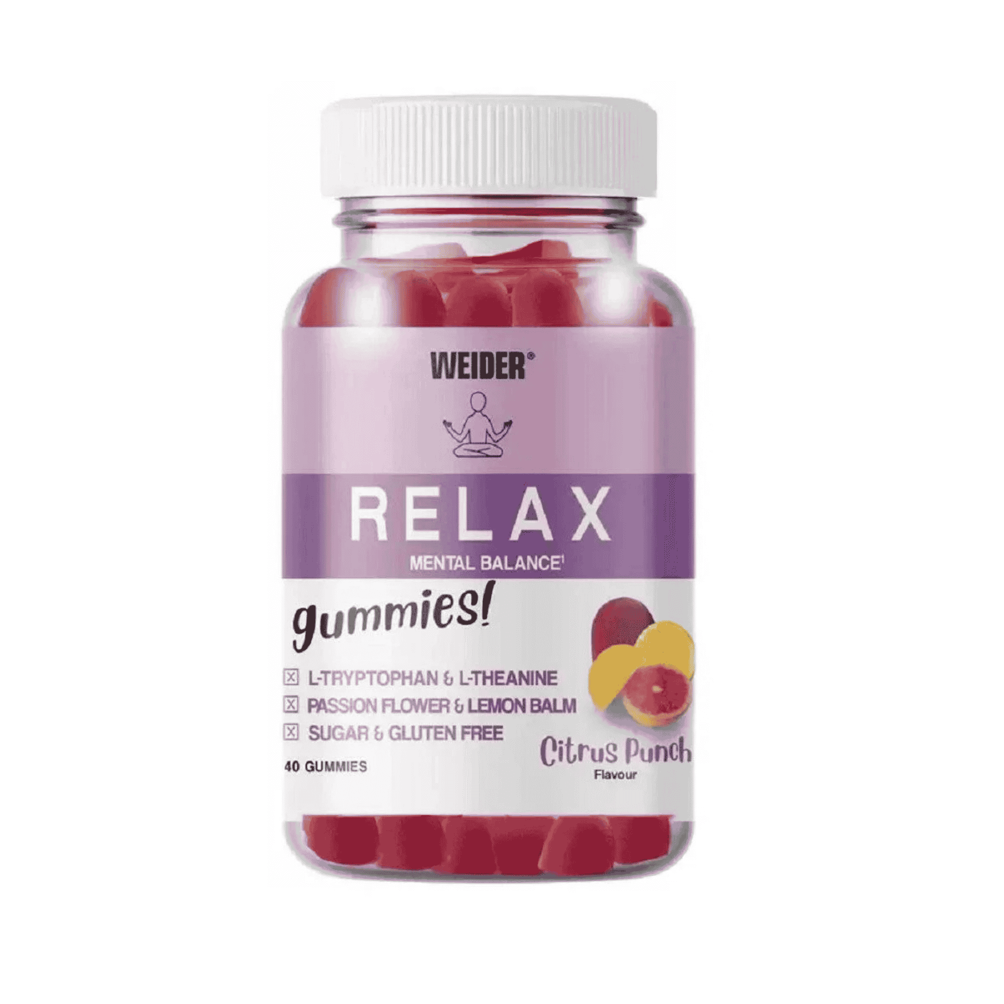 Weider Relax Gummies 40 Gummies - SHOPOUTLET24. Der Protein und Supplement Dealer