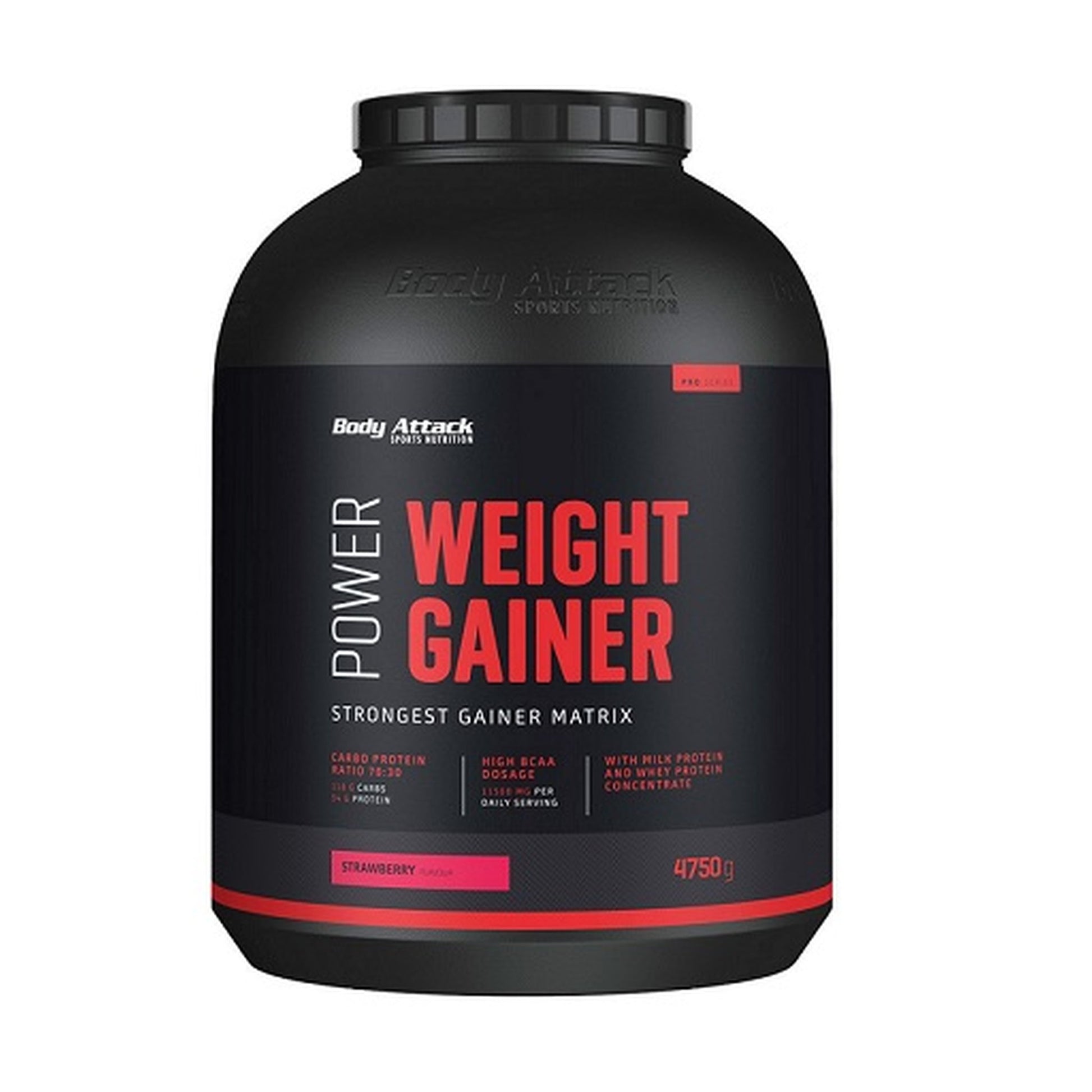 Body Attack Power Weight Gainer 4,75kg - SHOPOUTLET24. Der Protein und Supplement Dealer